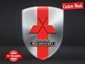 Mitsubishi Vinyle Auto Sur Mesure Sport Course Design